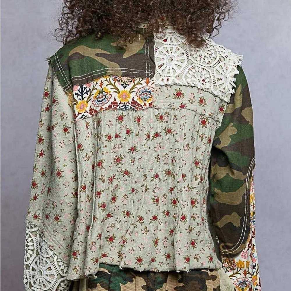 POL Multicolor Patchwork Jacket - Picture 3 of 5